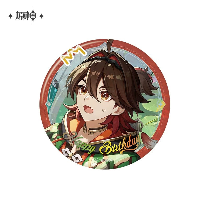 原神 命定の日シリーズ キャラクター缶バッジ 2025 Vol.4