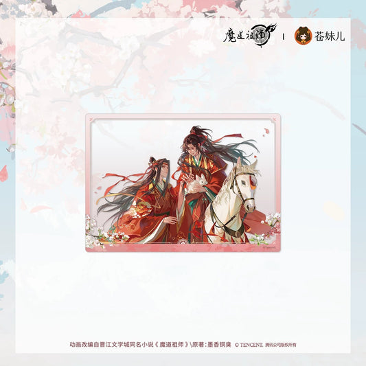 【蒼妹児】魔道祖師 桃風箋シリーズ ペアクリアカード