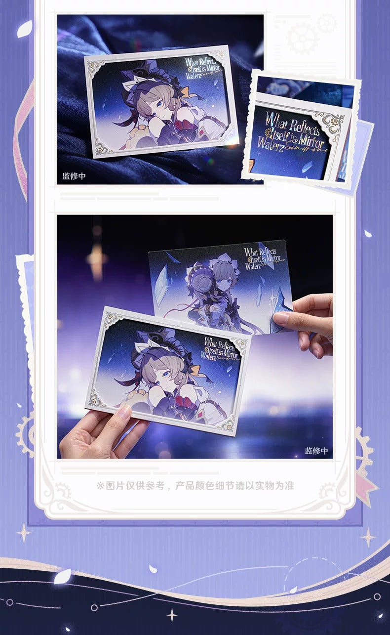 原神 「鏡水に自らの姿を映すもの」シリーズ スタンド付きポストカードセット サンドローネ