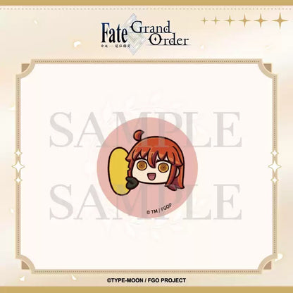 Fate/Grand Order 簡体字版10周年 女主人公 缶バッジ 全種セット（BOX）