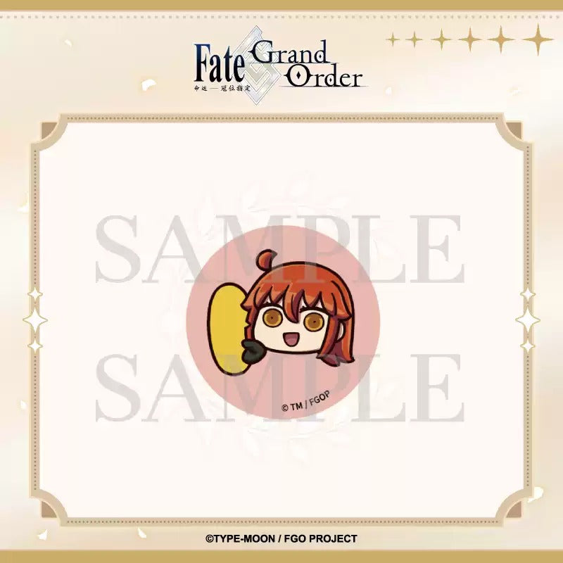 Fate/Grand Order 簡体字版10周年 女主人公 缶バッジ 単品（ブラインド）