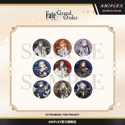 Fate/Grand Order 簡体字版10周年 缶バッジ 全種セット（BOX）