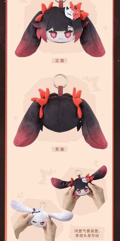 崩壊：スターレイル Miruccoシリーズ 花火火花 ビッグヘッドぬいぐるみキーホルダー