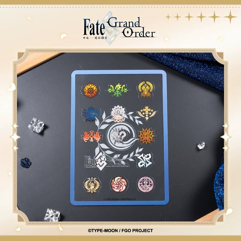 Fate/Grand Order 簡体字版10周年 クエストアイコン ステッカーセット