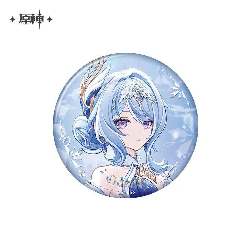 原神 神に愛されぬ雪国シリーズ 缶バッジ