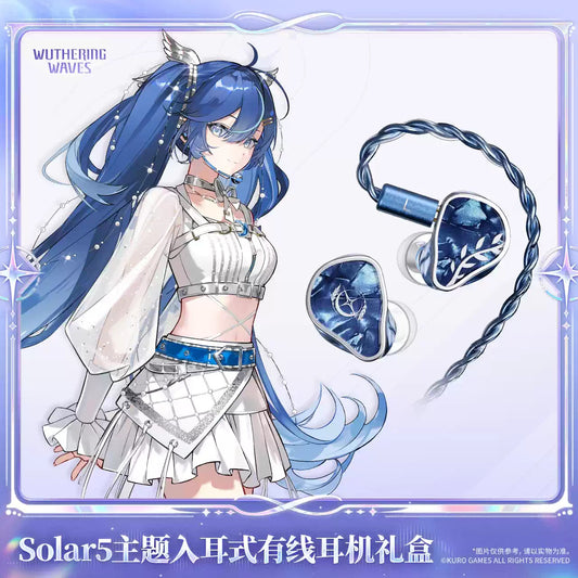 鳴潮 KURO GAMES Solar5テーマ ユーノ カナル型有線イヤホン ギフトBOX