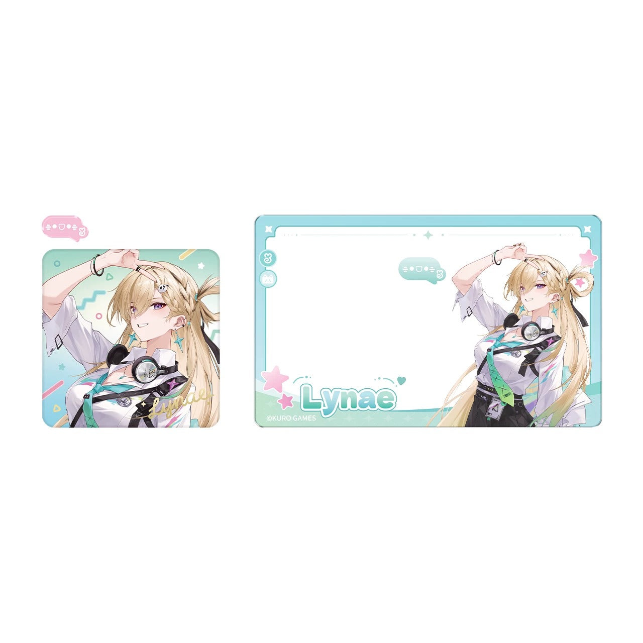 鳴潮 KURO GAMES Two yeahシリーズ 缶バッジ＆クリアカードセット