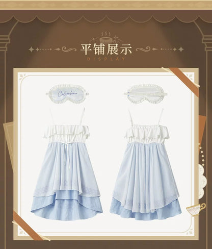 原神 夜畔の茶話シリーズ ルームワンピースセット（アイマスク付き） コロンビーナ