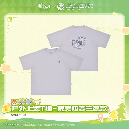アークナイツ×紅山動物園 アウトドアTシャツ 荒蕪ラップランド