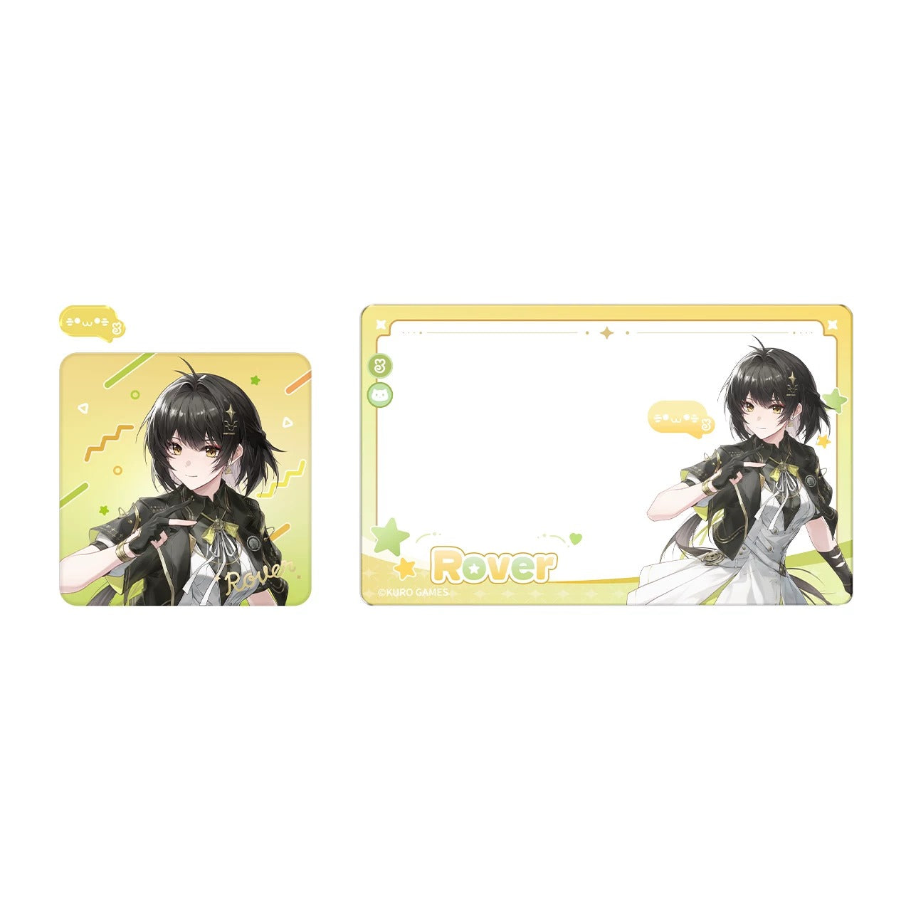 鳴潮 KURO GAMES Two yeahシリーズ 缶バッジ＆クリアカードセット