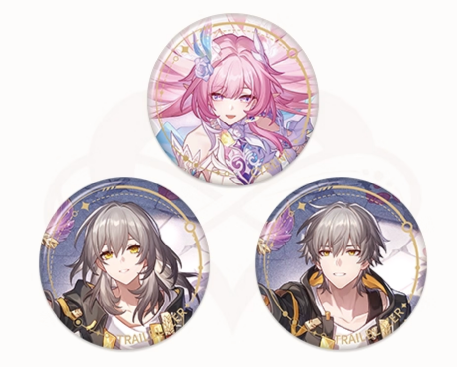 【予約】崩壊スターレイル 立ち絵シリーズ 缶バッジ 記憶運命 3.7アプデ
