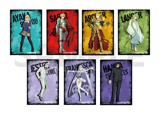 Fate/strange Fake アクリル色紙