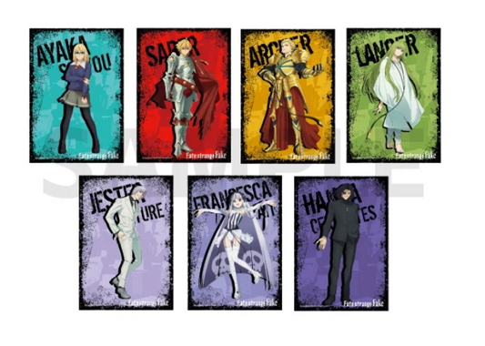 Fate/strange Fake アクリル色紙