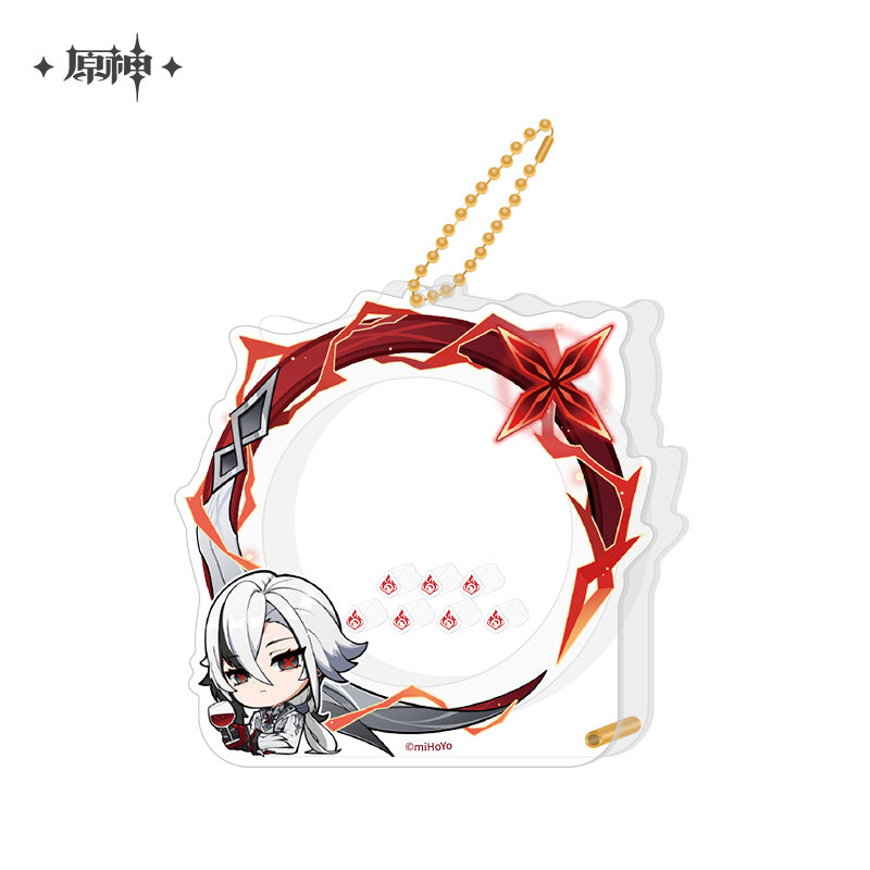 【予約】 原神 アイコンフレームシリーズ  缶バッジ用アクリルフレーム 【25年8月下旬以降出荷】