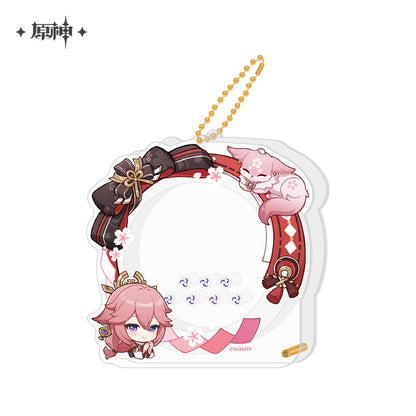 【予約】 原神 アイコンフレームシリーズ  缶バッジ用アクリルフレーム