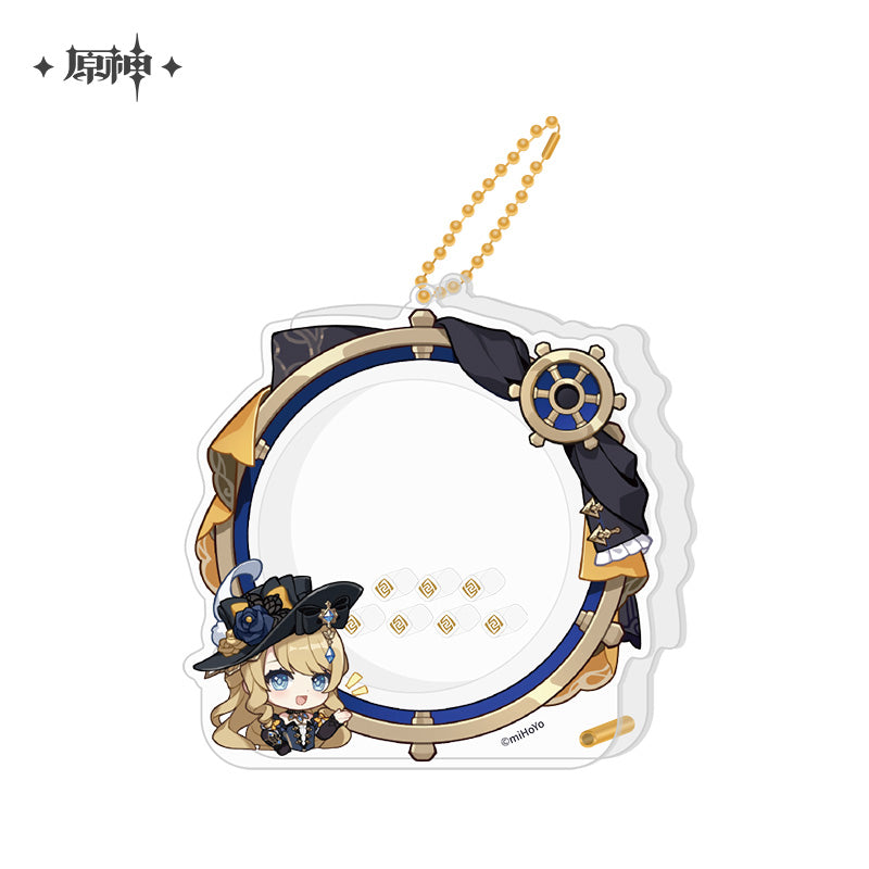 【予約】 原神 アイコンフレームシリーズ  缶バッジ用アクリルフレーム