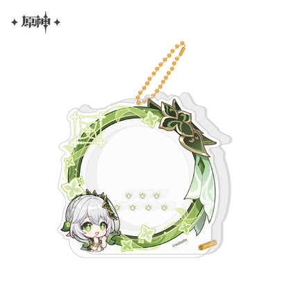 【予約】 原神 アイコンフレームシリーズ  缶バッジ用アクリルフレーム