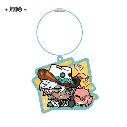 【予約】原神 Q版表情包シリーズ アクリルキーホルダー ナタ