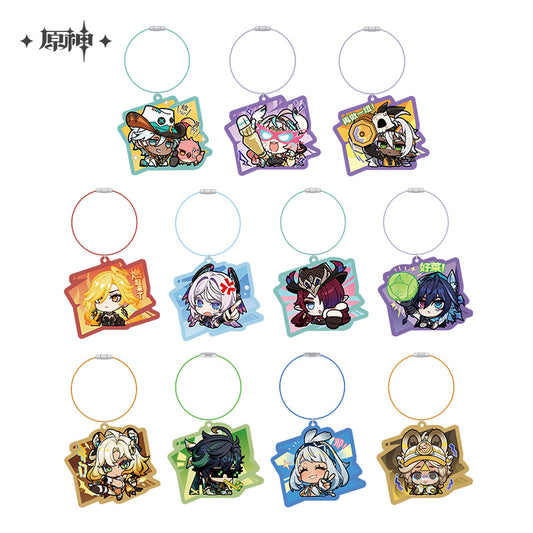 【予約】原神 Q版表情包シリーズ アクリルキーホルダー ナタ