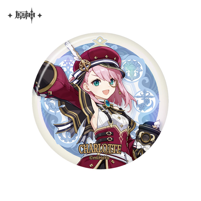 【予約】原神 フォンテーヌ廷シリーズ 缶バッジ