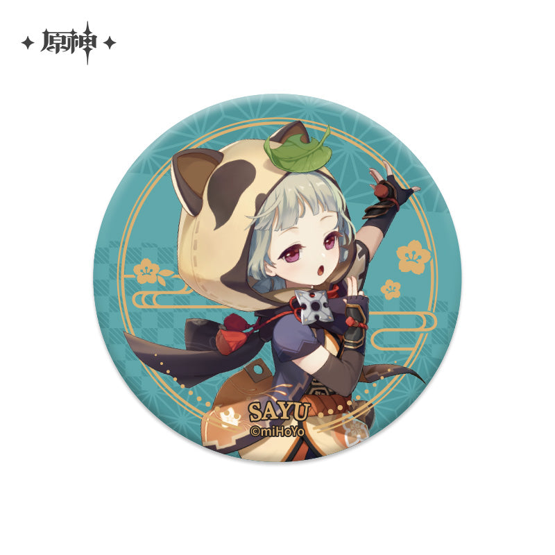 【予約】原神 稲妻シリーズ 缶バッジ