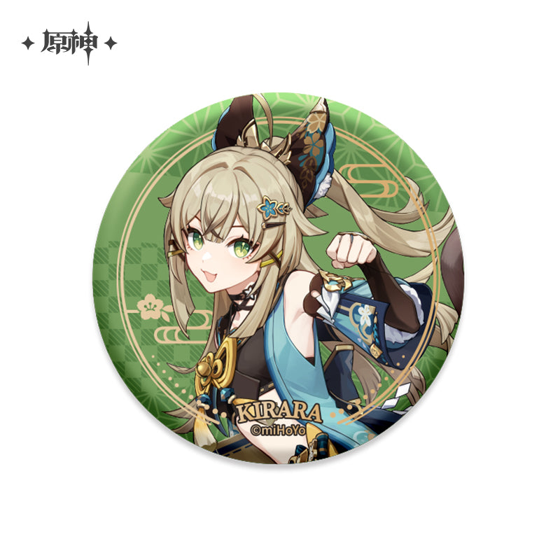 【予約】原神 稲妻シリーズ 缶バッジ