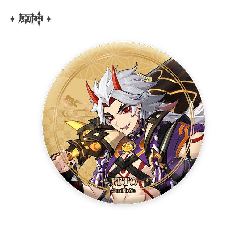 【予約】原神 稲妻シリーズ 缶バッジ