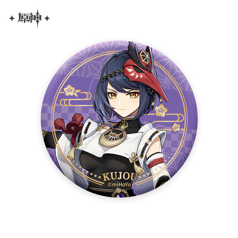 【予約】原神 稲妻シリーズ 缶バッジ