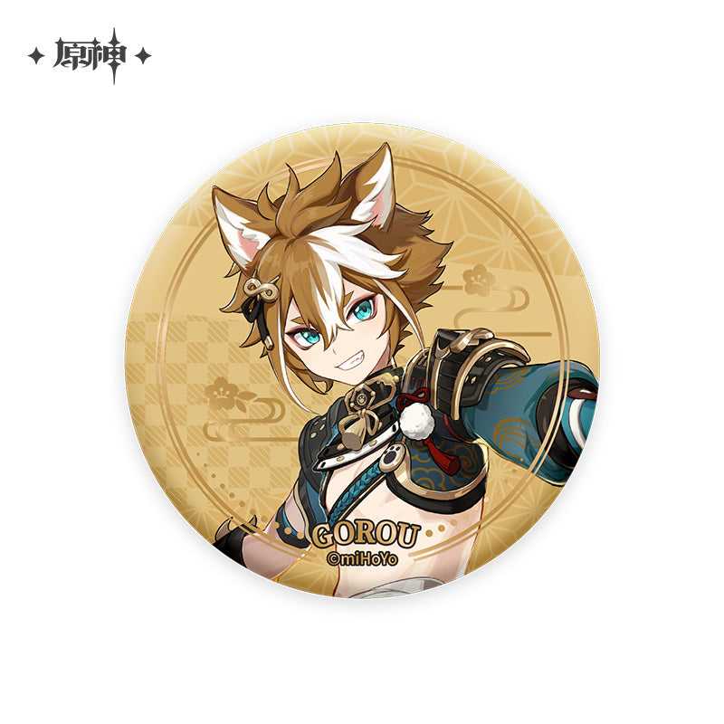 【予約】原神 稲妻シリーズ 缶バッジ