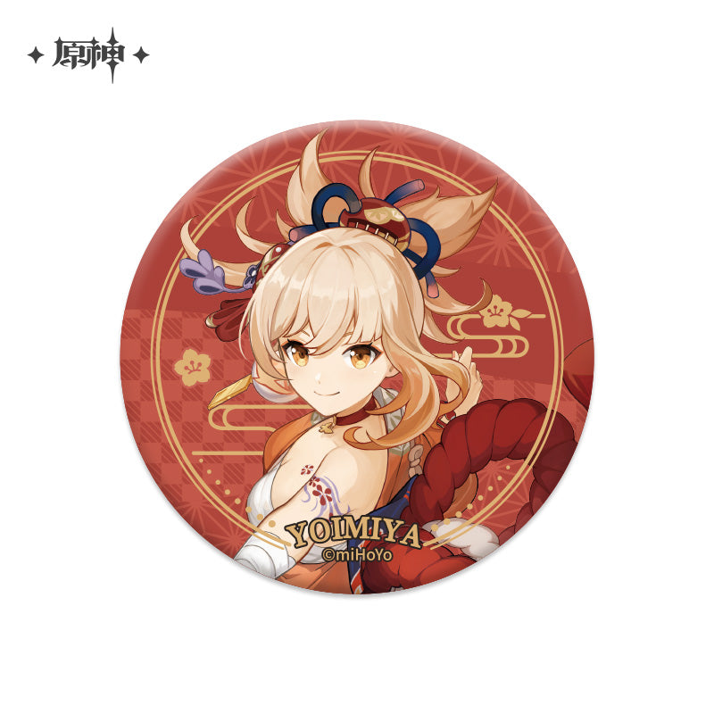 【予約】原神 稲妻シリーズ 缶バッジ