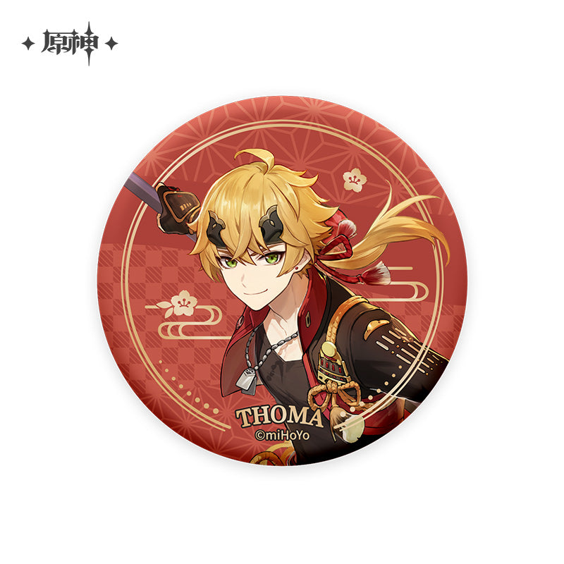 【予約】原神 稲妻シリーズ 缶バッジ