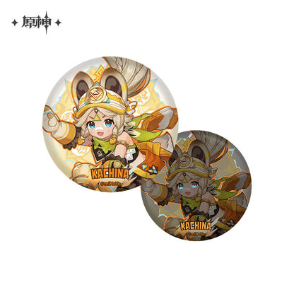 【予約】原神 ナタシリーズ リフレクター缶バッジ