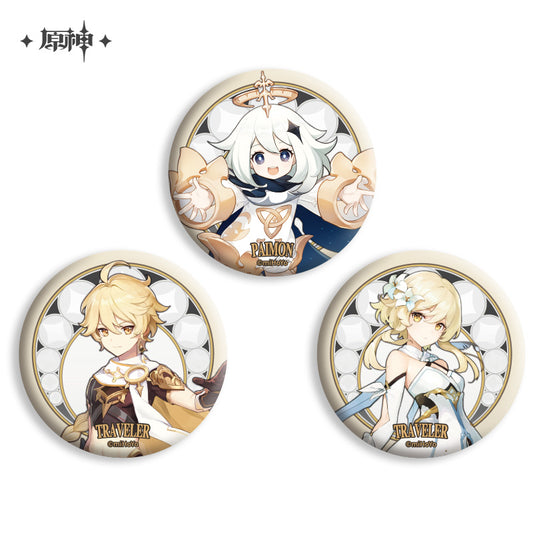【予約】原神 旅人シリーズ 缶バッジ