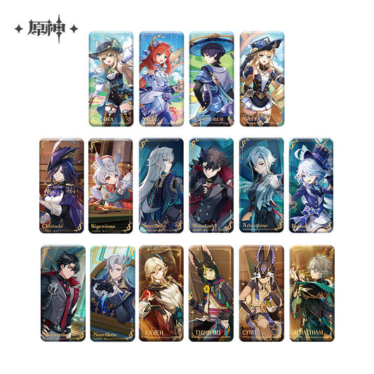 【予約】原神 テーマシリーズ スクエア缶バッジ