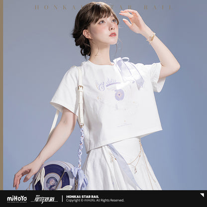 【予約】崩壊スターレイル ロビン印象シリーズ クロップドTシャツ 2色展開（25年10月以降出荷）