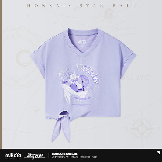 【予約】崩壊スターレイル ロビン印象シリーズ クロップドTシャツ 2色展開（25年10月以降出荷）