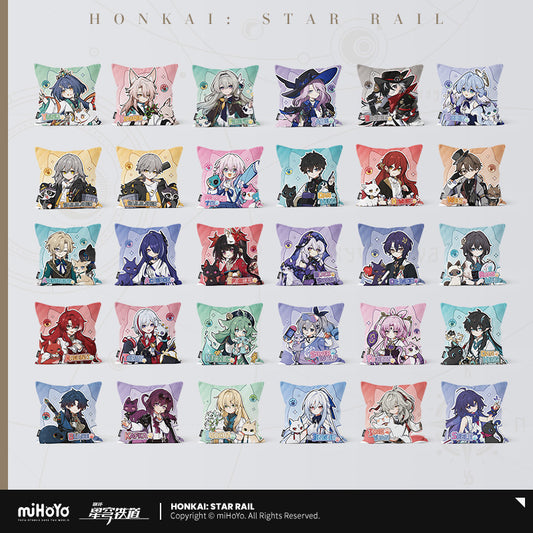 【予約】崩壊スターレイル 小不点猫猫シリーズ スクエアクッションカバー（全30種）