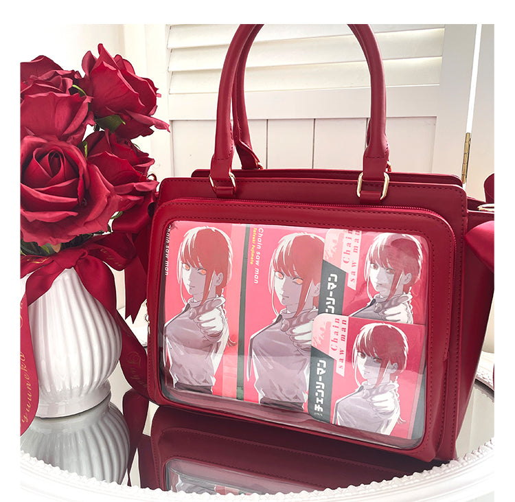 【予約】浮遊猫 「エレガント」痛バッグ 2wayハンドバッグ