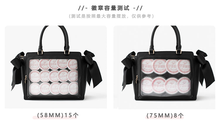 【予約】浮遊猫 「エレガント」痛バッグ 2wayハンドバッグ