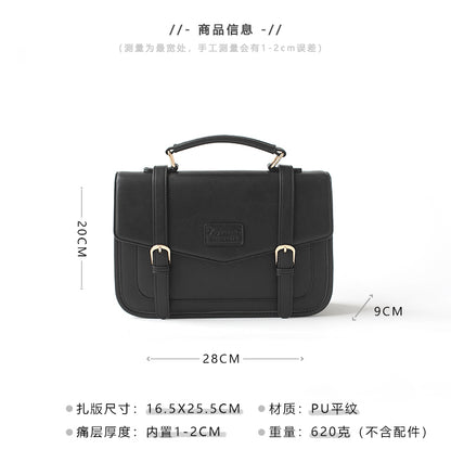 【予約】浮遊猫 「ケンブリッジ」痛バッグ レザー