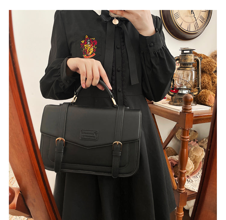 【予約】浮遊猫 「ケンブリッジ」痛バッグ レザー