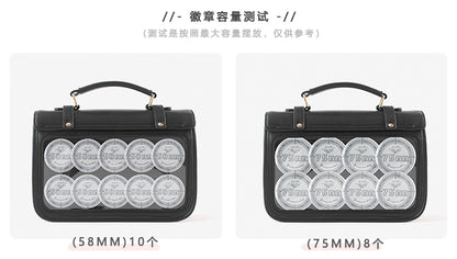 【予約】浮遊猫 「ケンブリッジ」痛バッグ レザー