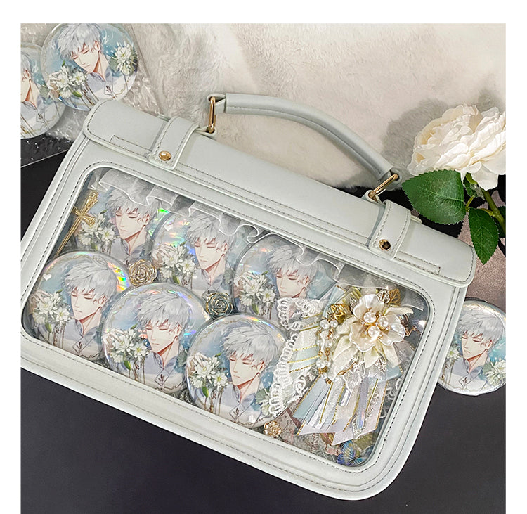 【予約】浮遊猫 「ケンブリッジ」痛バッグ レザー