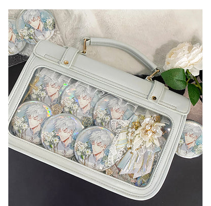 【予約】浮遊猫 「ケンブリッジ」痛バッグ レザー