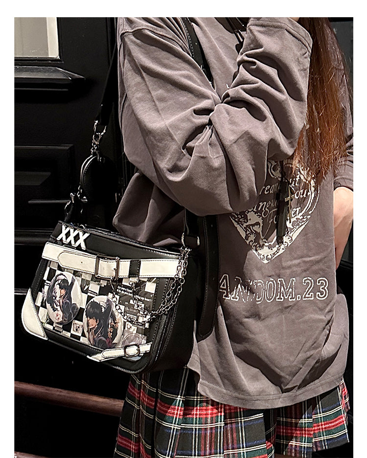 【予約】浮遊猫 「大正」痛バッグ ショルダーバッグ