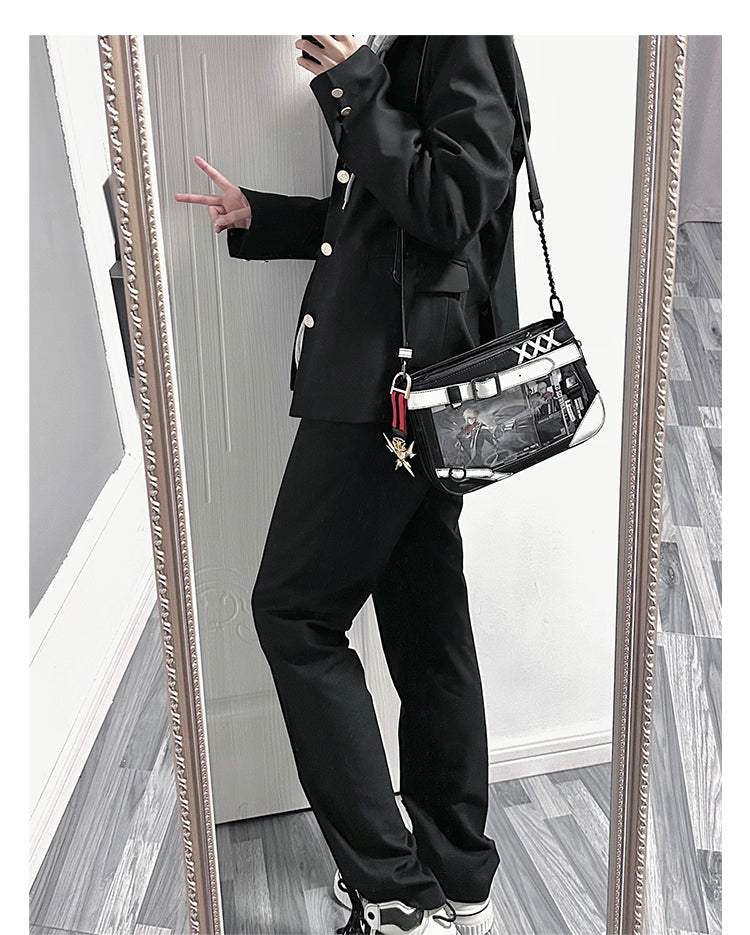 【予約】浮遊猫 「大正」痛バッグ ショルダーバッグ