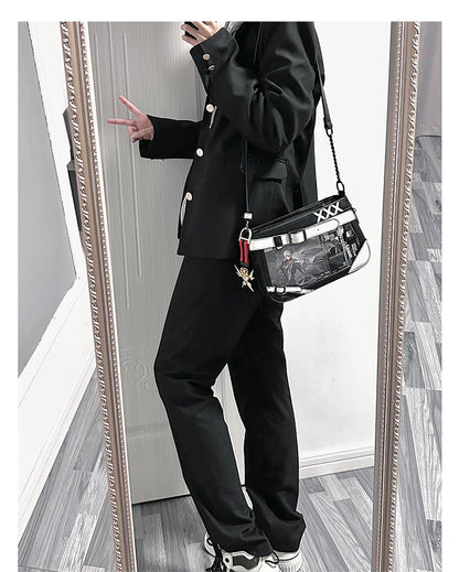 【予約】浮遊猫 「大正」痛バッグ ショルダーバッグ