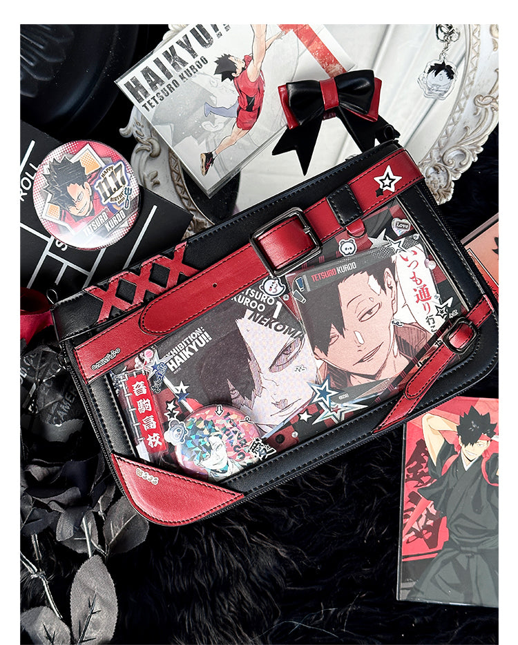 【予約】浮遊猫 「大正」痛バッグ ショルダーバッグ