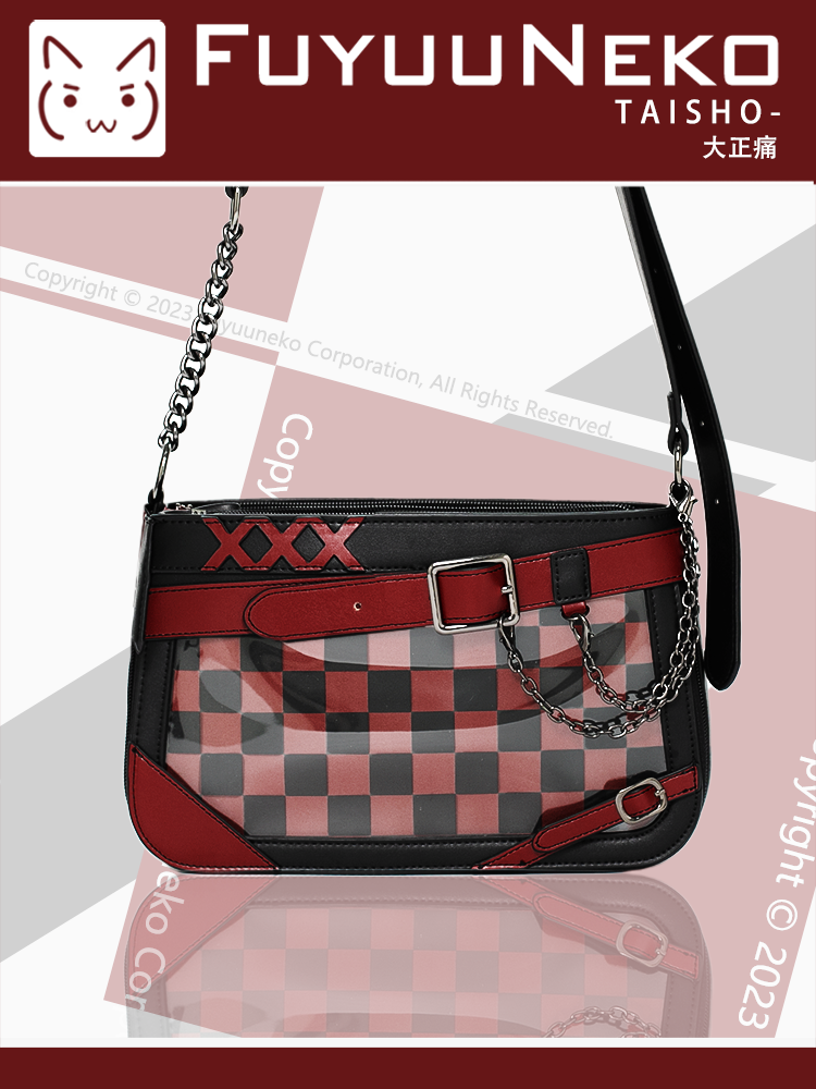 【予約】浮遊猫 「大正」痛バッグ ショルダーバッグ