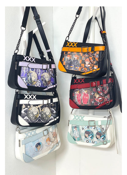 【予約】浮遊猫 「大正」痛バッグ ショルダーバッグ